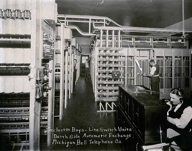 Bell Telephone Line Switch Units