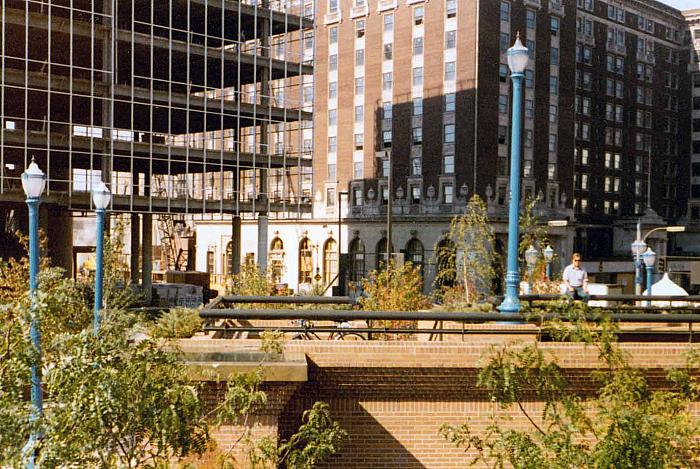 Buildings on Monroe Avenue