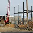 Construction of Cesar E. Chavez Elementary School, Looking West