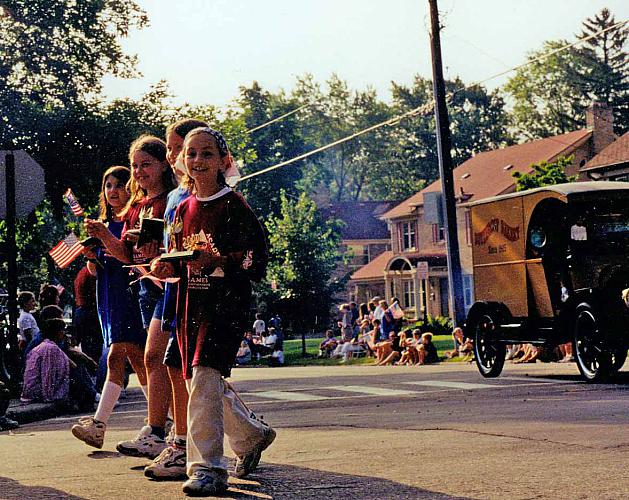 Ottawa Hills Hollyhock Lane Parade, 2000