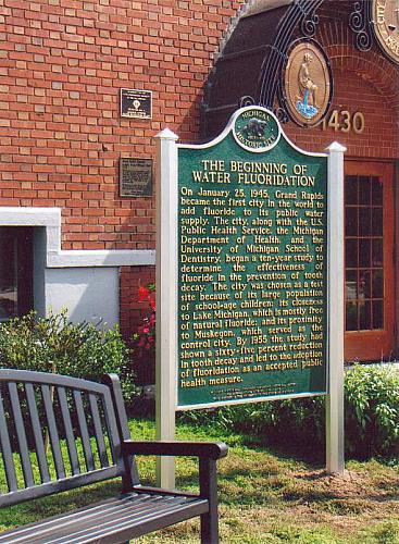 Fluoridation Historical Marker