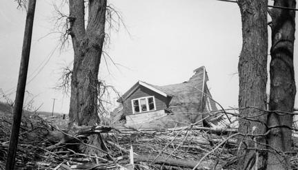Tornado Damaged House