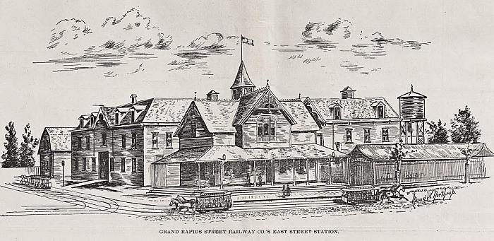 Street Railway Company's East Street Station