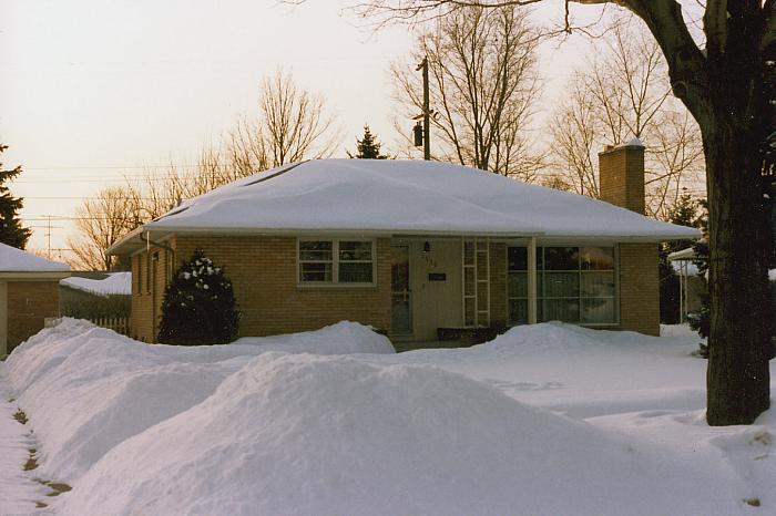 Winter on Edith Avenue NE