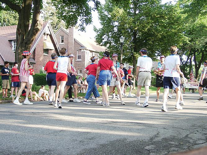 Ottawa Hills Hollyhock Lane Parade, 2003