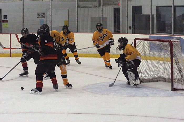 Creston and Central High Schools' Hockey Game