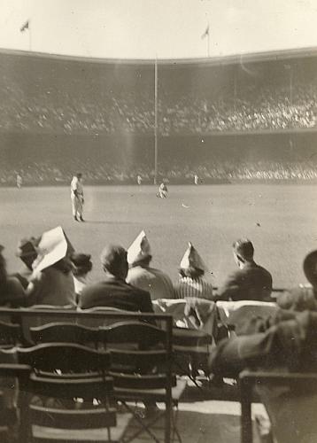 Baseball Game in Old Tiger Stadium