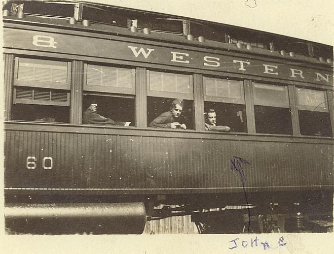 John VanHammen Returning from WWI