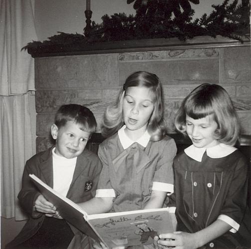 The Hyink Children Reading a Book