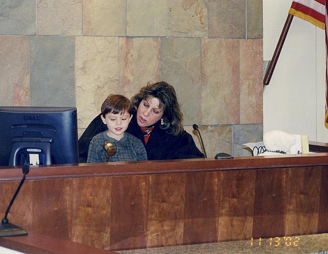 Scott Lloyd and Judge Patricia Gardener