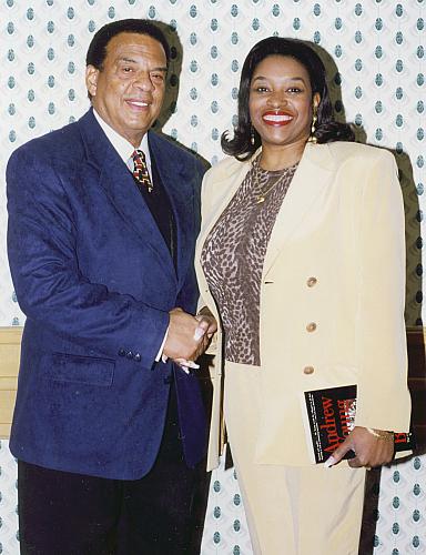 Eddie Rucker with Andrew Young