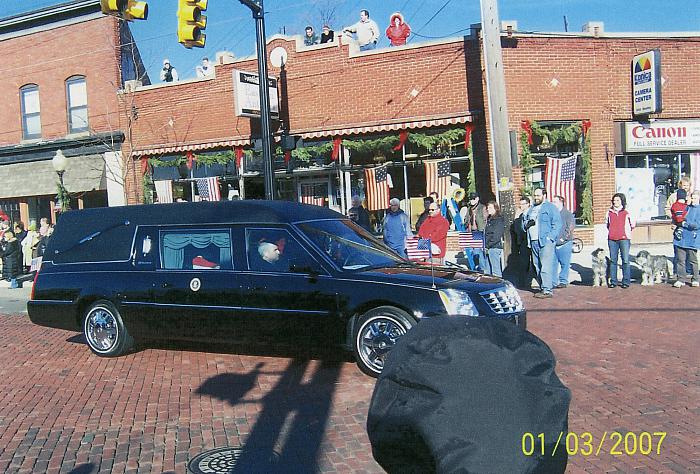 Gerald R. Ford Hearse in Eastown