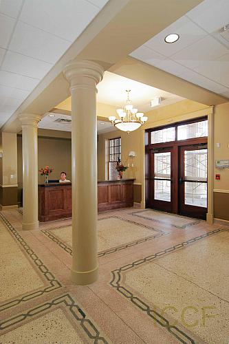 ICCF Headquarters Interior: Restored D. A. Blodgett Home for Children