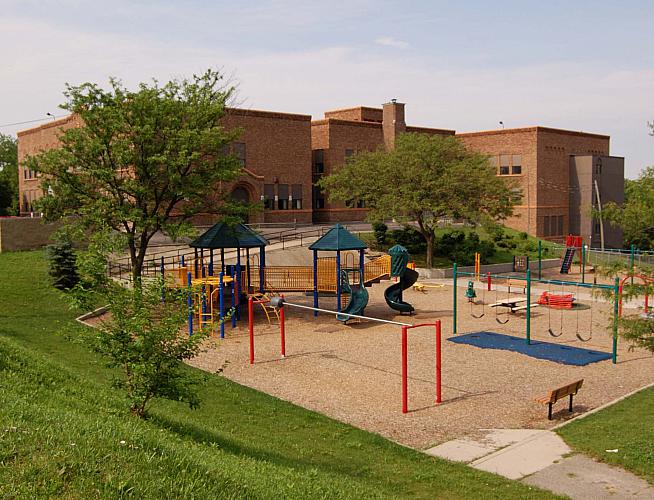 Eastern Elementary School - Playground on North Side