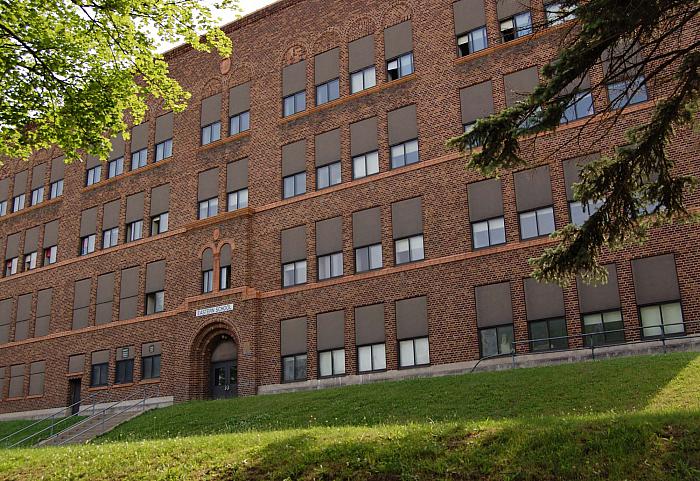 Eastern Elementary School - Front on Eastern Avenue