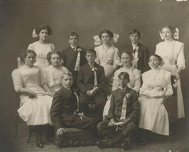 Hall School Graduation January 1910 (1)