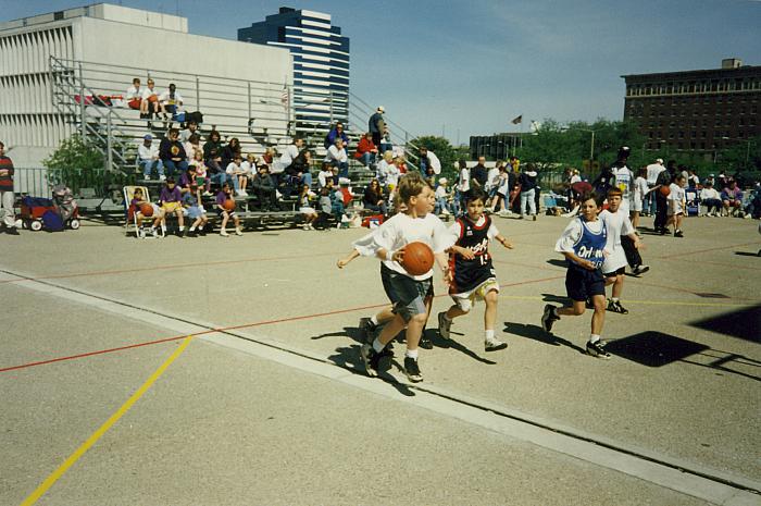 Gus Macker Tournament on Calder Plaza