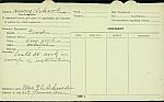 Bertha Brazelton Registration Card, back