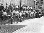 Scrip Workers with City Manager, George W. Welsh