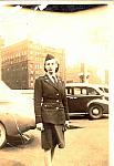 WWII Army Nurse First Lt. Joy Lillie in Full-Dress Uniform