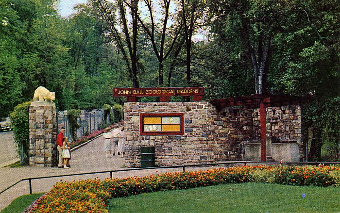 Zoo Entrance, John Ball Park