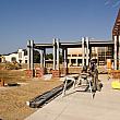 Construction of Cesar E. Chavez Elementary School, Looking West