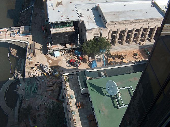 Overhead View of George Welsh Civic Auditorium