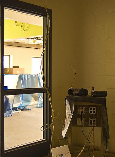 Construction of Cesar E. Chavez Elementary School, Interior