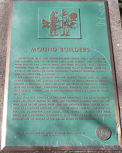 Mound Builders Plaque