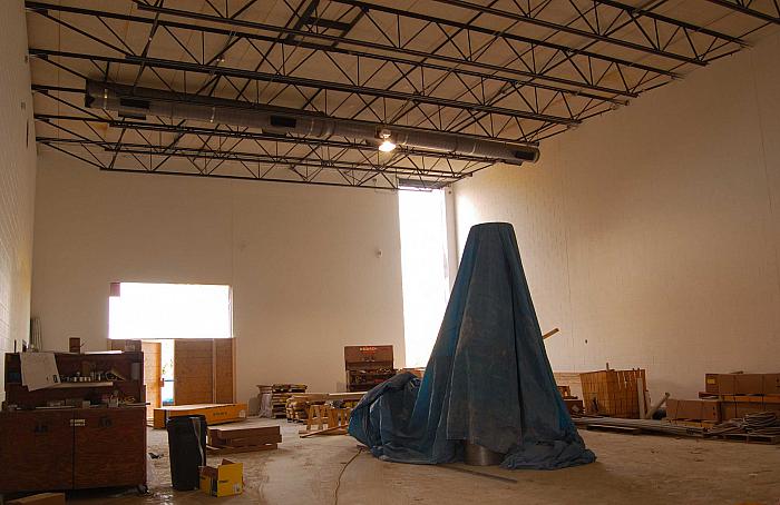 Construction of Cesar E. Chavez Elementary School, Gymnasium