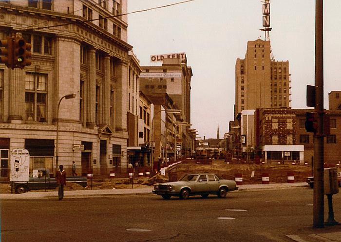 Monroe Mall During Construction