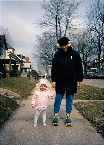 Anna and Annette Witte on Carlton Ave. SE