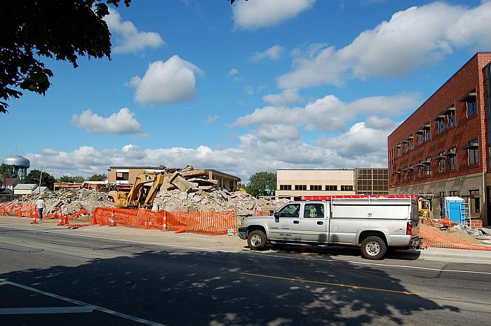 Hall School Demolition and Cesar E. Chavez Elementary School