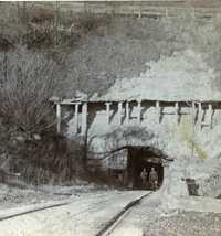 gypsum mine tunnel
